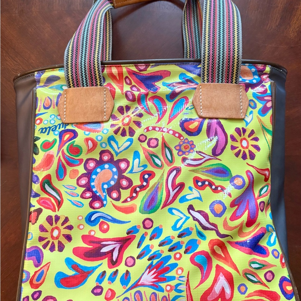 Colorful Consuela Limon Patterned Tote Bag